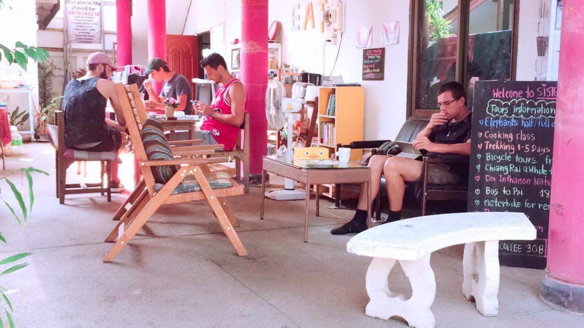 Sister House Chiangmai (Adults Only) Bed and Breakfast Chiang Mai Exteriör bild
